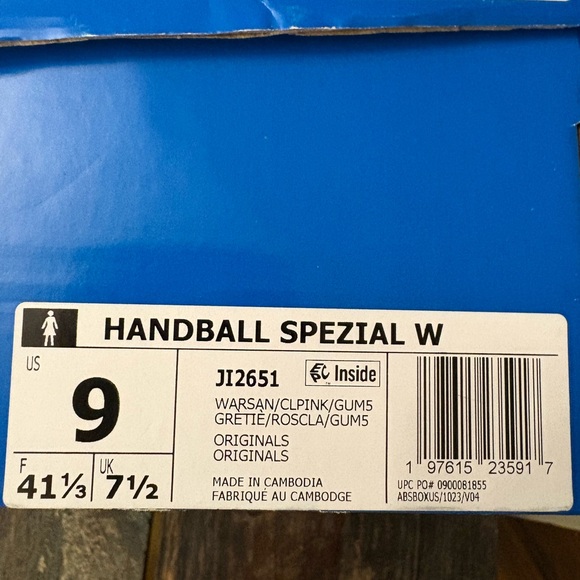 Adidas Handball Spezial Women’s 9 New w/ Box Retro Gum Sole - Picture 5 of 6